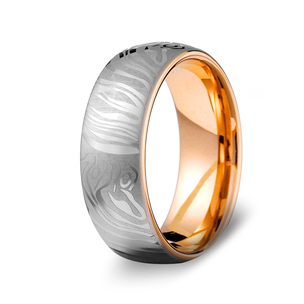 The Strata | Tungsten Men's Wedding Bands - Gentlebands